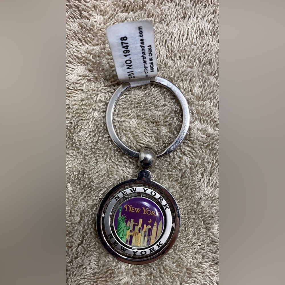 New York City Souvenir Keychain Key Ring